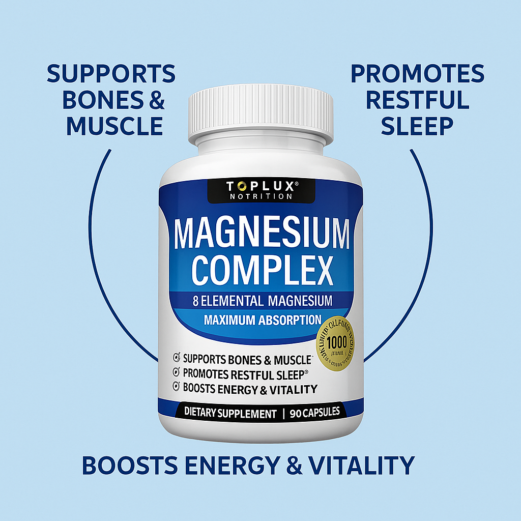 Magnesium Complex: Más Energía y Mejor Beneficio Diario
